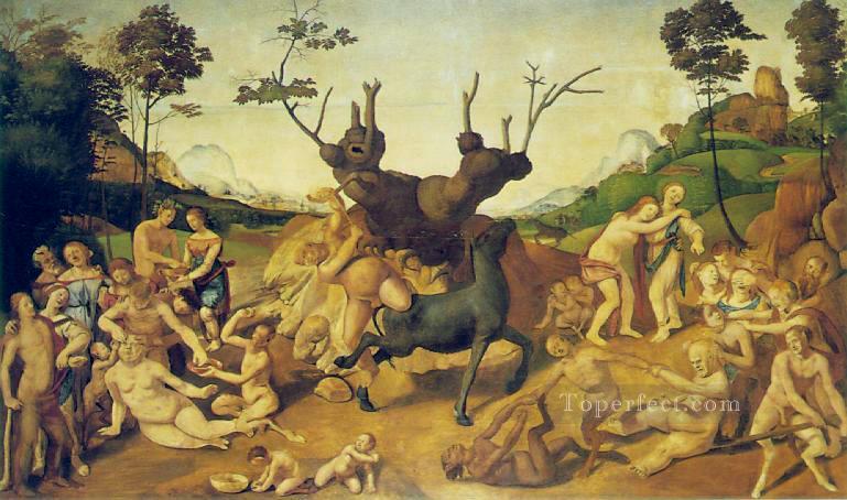 The Misfortunes of Silenus 1505 Renaissance Piero di Cosimo Oil Paintings